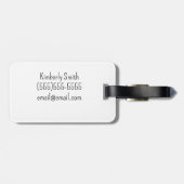 Funny Sarcasm Travel Bagagelabel (Achterkant horizontaal)