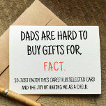 Funny Sarcastic carte d'anniversaire pour papa<br><div class="desc">C'est une drôle Sarcastique carte d'anniversaire pour papa. Cette carte comporte un nom et un texte personnalisables sur le dos. Écrivez votre message personnel sur le côté arrière. Cliquez sur le bouton Personnaliser pour ajouter votre texte ou votre message. meilleure carte d'anniversaire drôle et grossière pour papa.</div>