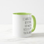  Funny Sarcastic Coffee Mug Coworker Gift (Devant droit)