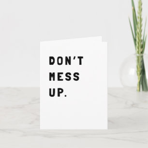 Funny Sarcastic Enmoegement Kaart