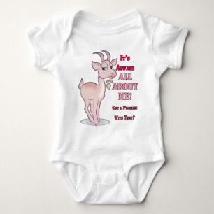 Funny Sarcastic Goat Romper