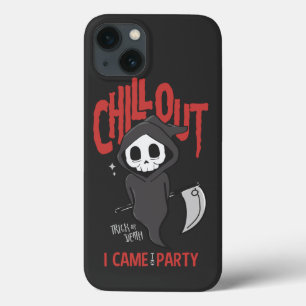 Funny Sarcastic Grim Reaper Halloween Party iPhone 13 Hoesje