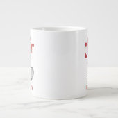 Funny Sarcastic GrimReaper Halloween Party Extra Grote Beker (Voorkant)