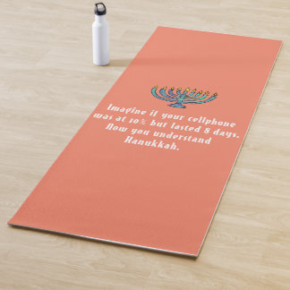 Funny Sarcastic Hanukkah Chanukah Cellphone Quote Yogamat