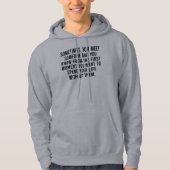 Funny Sarcastic Introvert Humor Gezegde Hoodie (Voorkant)