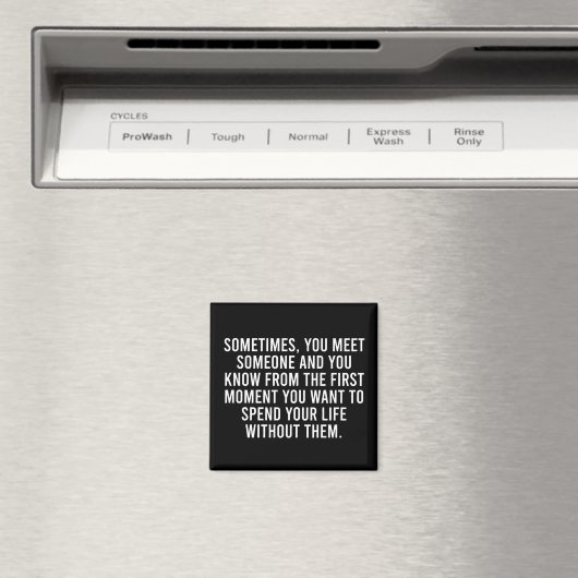 Funny Sarcastic Introvert Humor Gezegde Magneet (Insitu (Vaatwasser))