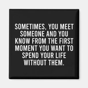 Funny Sarcastic Introvert Humor Gezegde Magneet