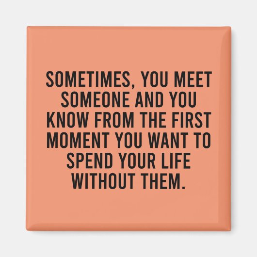 Funny Sarcastic Introvert Humor Gezegde Magneet (Voorkant)