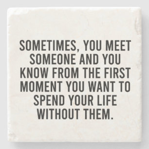 Funny Sarcastic Introvert Humor Gezegde Stenen Onderzetter