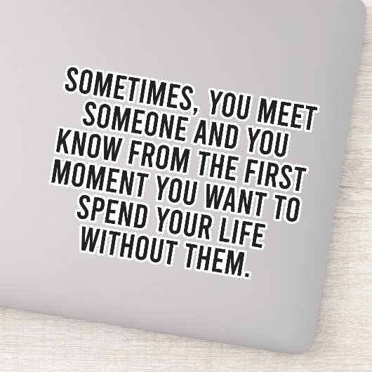 Funny Sarcastic Introvert Humor Gezegde Sticker (Detail)