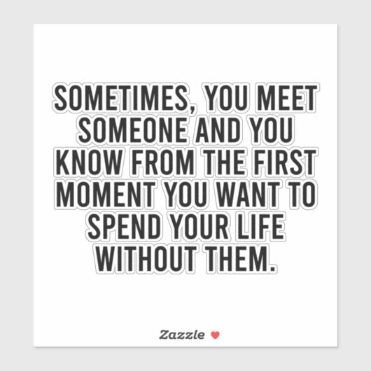 Funny Sarcastic Introvert Humor Gezegde Sticker (Vel)