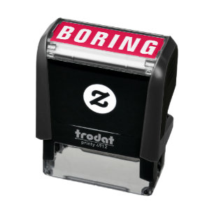 Funny Sarcastic Motivatie Office Humor Zelfinktende Stempel