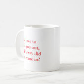 Funny Sarcastic Office Mug (Devant gauche)