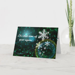 Funny Sarcastic politiek correcte kerstkaart Feestdagen Kaart