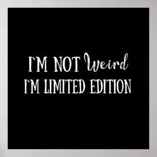 funny sarcastic sayings poster