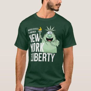 Funny Sarcastic USA New York Statue Of Liberty Car T-shirt