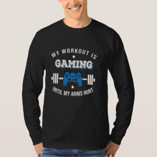 Funny Sarcastic Video Gaming Joke Gamer Gezegde Ga T-shirt