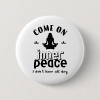 Funny Sarcastic Yoga Meditation Inner Peace Zen