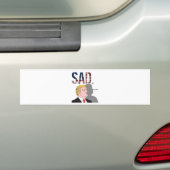 Funny sarcastisch President Donald Trump Bumpersticker (Op auto)