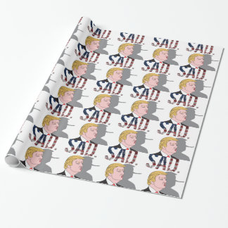 Funny sarcastisch President Donald Trump Cadeaupapier