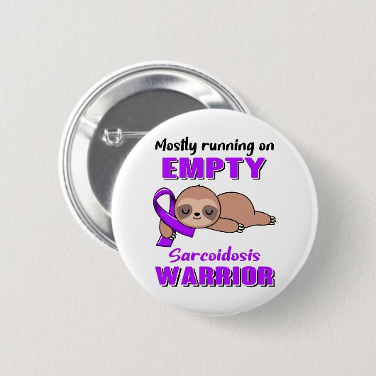 Funny Sarcoidose Awareness Giften Ronde Button 5,7 Cm (Voorkant /achterkant)