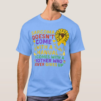 Funny Sarcoma Moeder Citaat Zonnebloem met butterf T-shirt