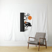 Funny Sasquatch Bigfoot Halloween Costume T shirt Wandkleed (In Situ (horizontaal))