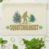 Funny Sasquatch, Bigfoot Theedoek (Gevouwen)