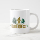 Funny Sasquatch, Squatchin, Squatching, Believer Extra Grote Mok (Rechts)