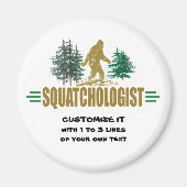 Funny Sasquatching, Sasquatch Hunter's Magneet (Voorkant)