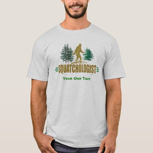 Funny Sasquatching, Sasquatch Hunter's T-shirt (Voorkant)