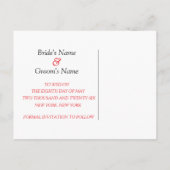 Funny Save the Date Briefkaarten (Achterkant)