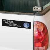 Funny Save the Planet Bumperstickers (Op Truck)