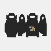 Funny Saxophone Bedankdoosjes (Uitgevouwen)