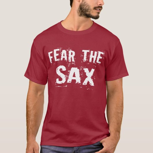Funny Saxophone Quote T-shirt (Voorkant)