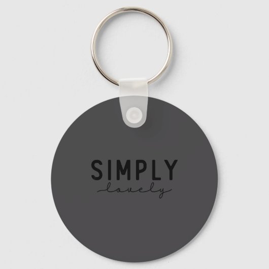 Funny Saying Quotes, Fashion Graphics Design, Simp Sleutelhanger (Voorkant)