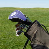 Funny Saying Talk Birdie To Me Custom Monogram Golfheadcover (Insitu)