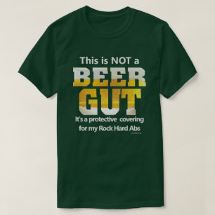 Funny Sayings Geen BEER GUT-Shirt T-shirt