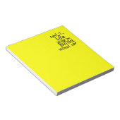 FUNNY SAYINGS LATEN LEVENSDUUR TOE ZONDER DAT IK O NOTITIEBLOK (Schuin)