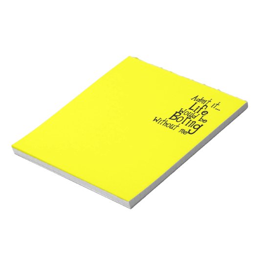 FUNNY SAYINGS LATEN LEVENSDUUR TOE ZONDER DAT IK O NOTITIEBLOK (Gedraaid)