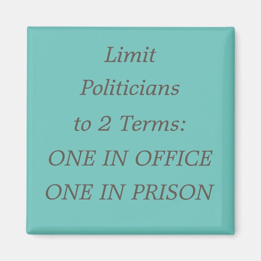 Funny Sayings Square Magnet 20 Magneet (Voorkant)