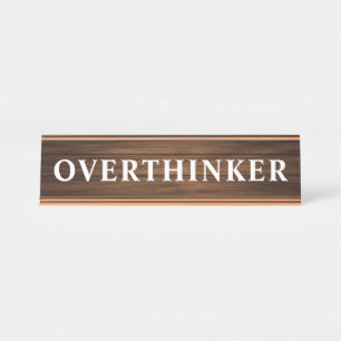 Funny Sayy Simple Design Wood Grain Paneling Bureau Naambordje