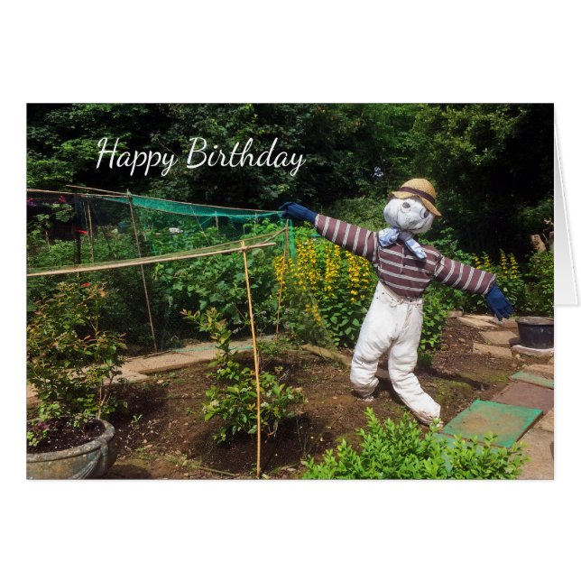 Funny scarecrow (Voorkant Horizontaal)