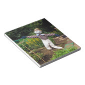 Funny scarecrow notitieblok (Schuin)