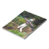 Funny scarecrow notitieblok (Gedraaid)