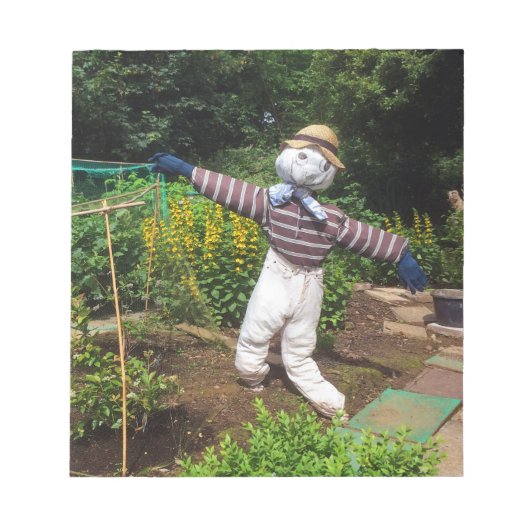 Funny scarecrow notitieblok (Voorkant)