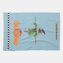 Funny Scarecrow Theedoek