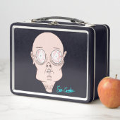 Funny scared cartoon face (In situ)