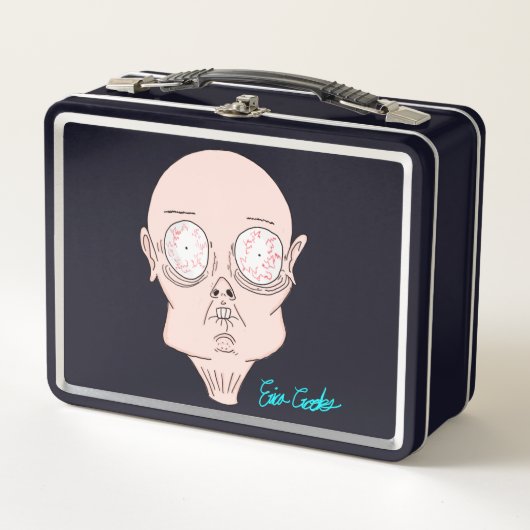 Funny scared cartoon face (Voorkant)