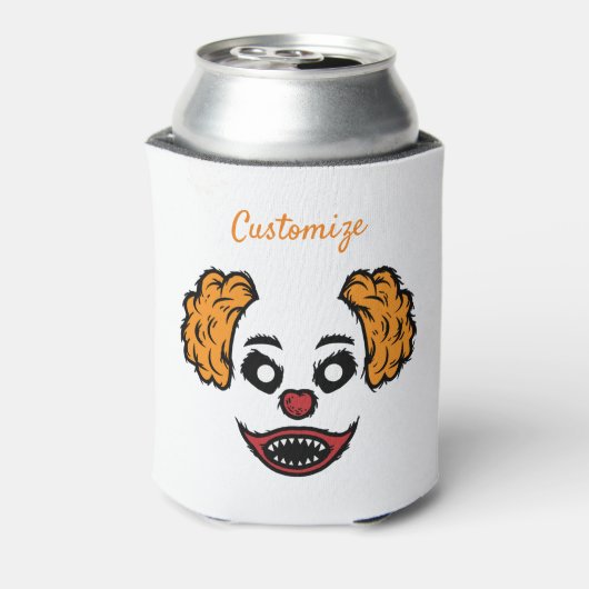 Funny Scary Clown Thunder_Cove Blikjeskoeler (Blikje Achterkant)